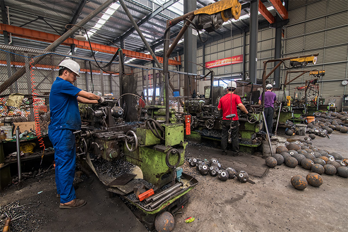 冷水江网架配件车间